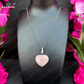 Rose Quartz Heart Necklace