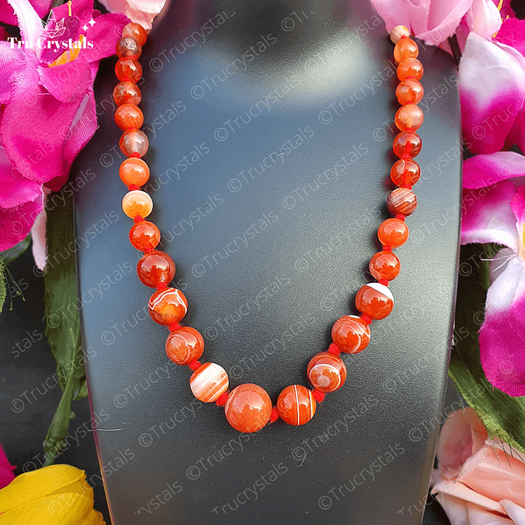 Red Carnelian Necklace