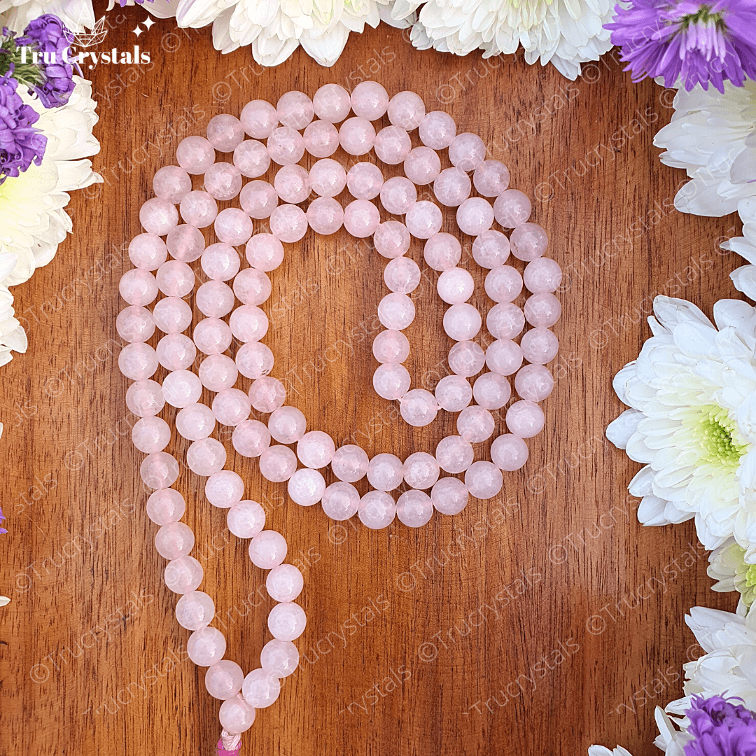 Rose Quartz Mala: For True Love