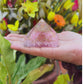 Rose Quartz Orgonite Pyramid For Universal Love