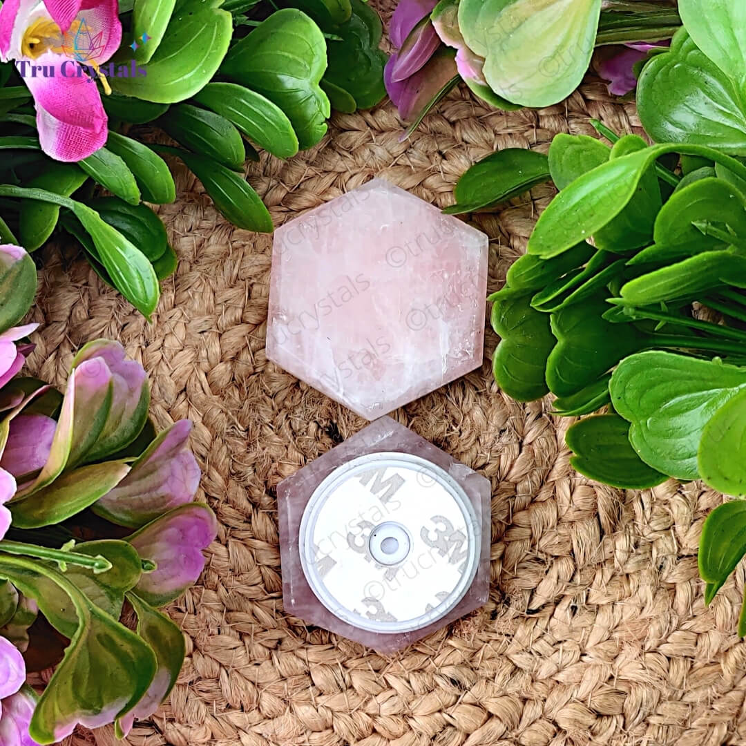 Rose Quartz Mobile Pop Socket