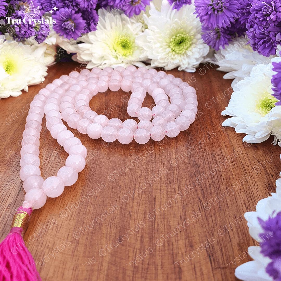 Rose Quartz Mala: For True Love