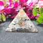 Moonstone Orgonite Pyramid For Good Fortune