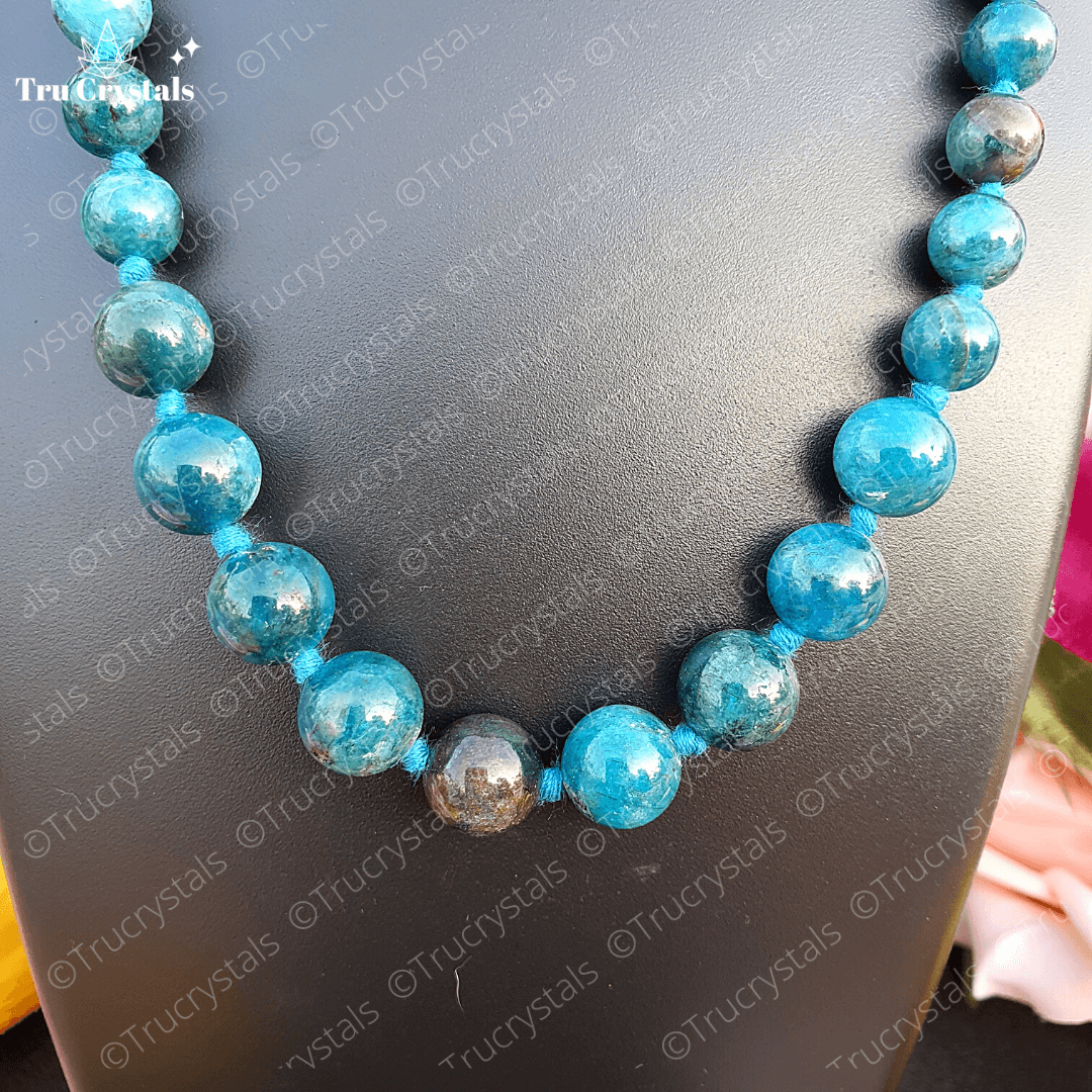 Blue Apatite Necklace