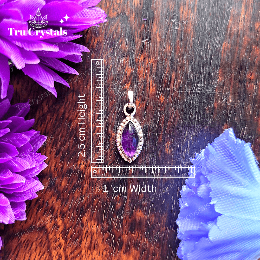 Sterling Silver Amethyst Pendant