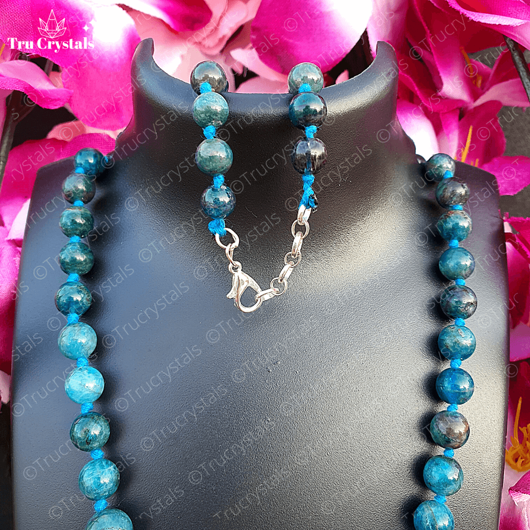 Blue Apatite Necklace