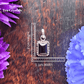 Sterling Silver Black Tourmaline Pendant-Square