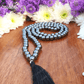 Hematite Japa Mala: For Concentration and Focus