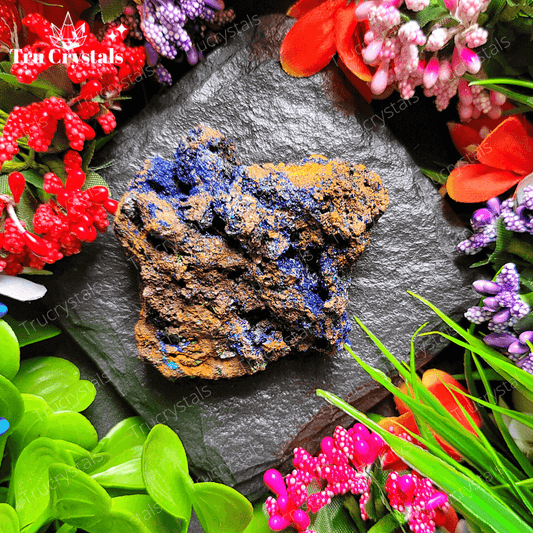 Azurite Rough Stone For Inner Love- Certified