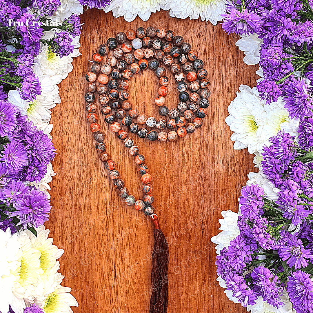 Fire Agate Japa Mala: To Rekindle the lost self-confidence