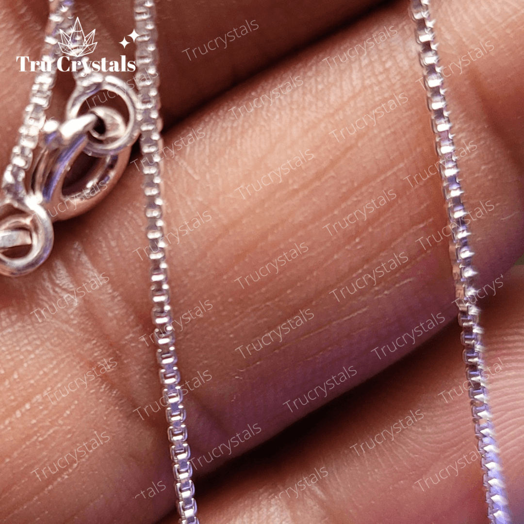 Sterling Silver Amethyst Pendant- Square