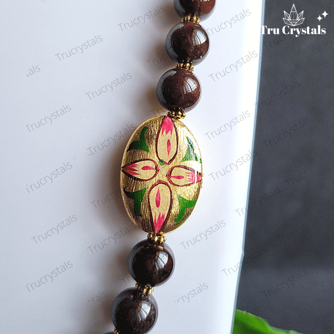 Garnet necklace shop