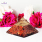 Red Jasper Orgonite Pyramid For Courage