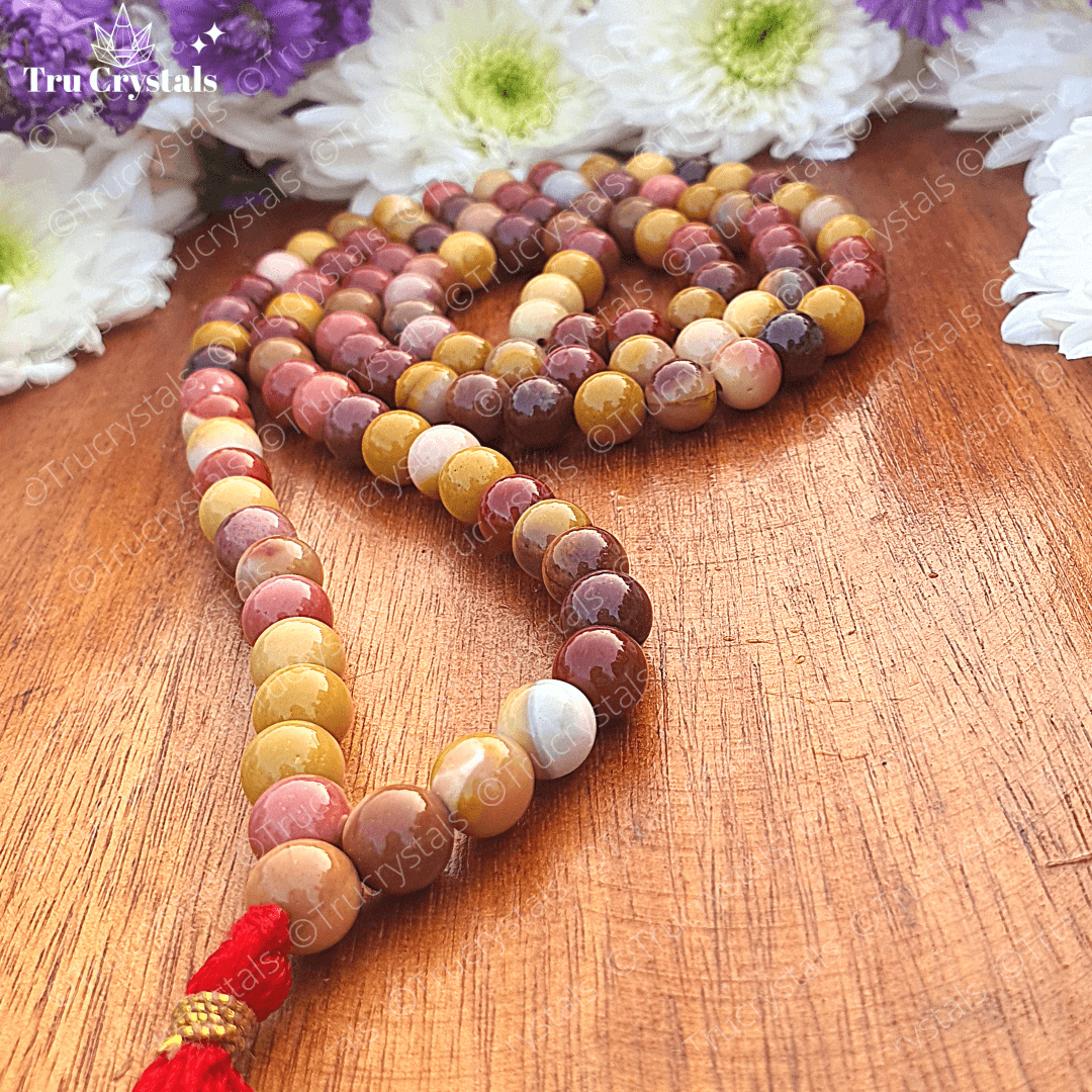 Mookaite Jasper Japa Mala: To Strengthen Immunity