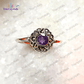 Sterling Silver Amethyst Ring (Adjustable)