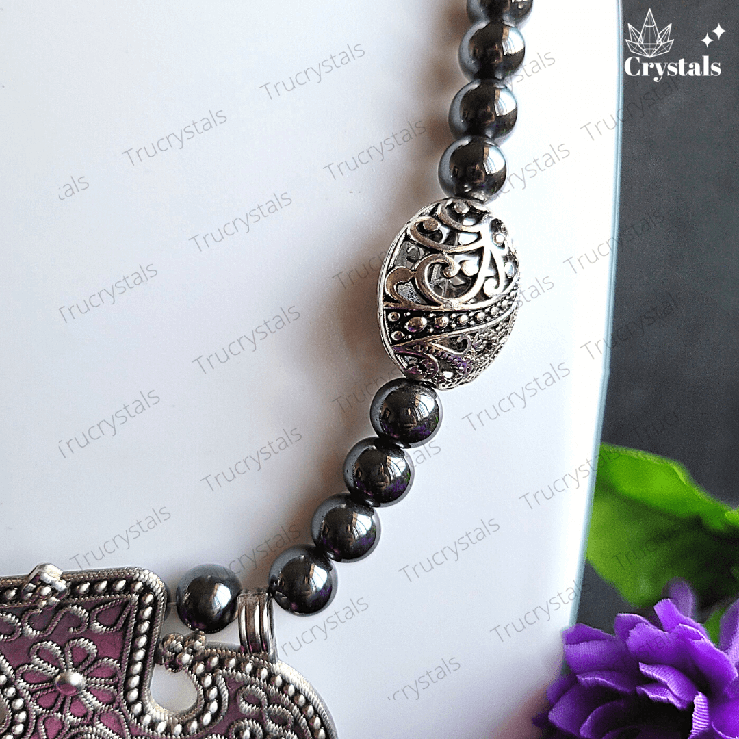 MALATI- Hematite Necklace