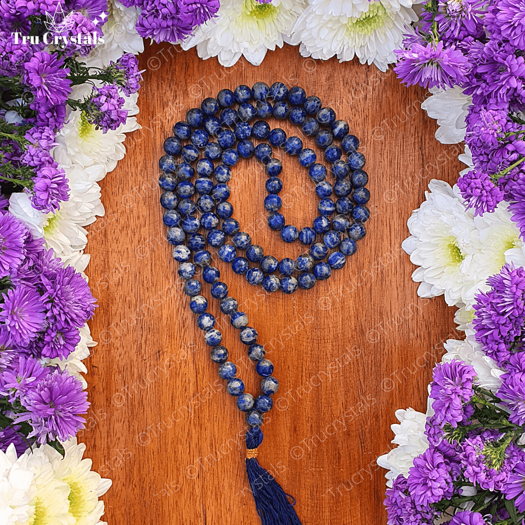 Lapis Lazuli Japa Mala: For Self Awareness and Growth