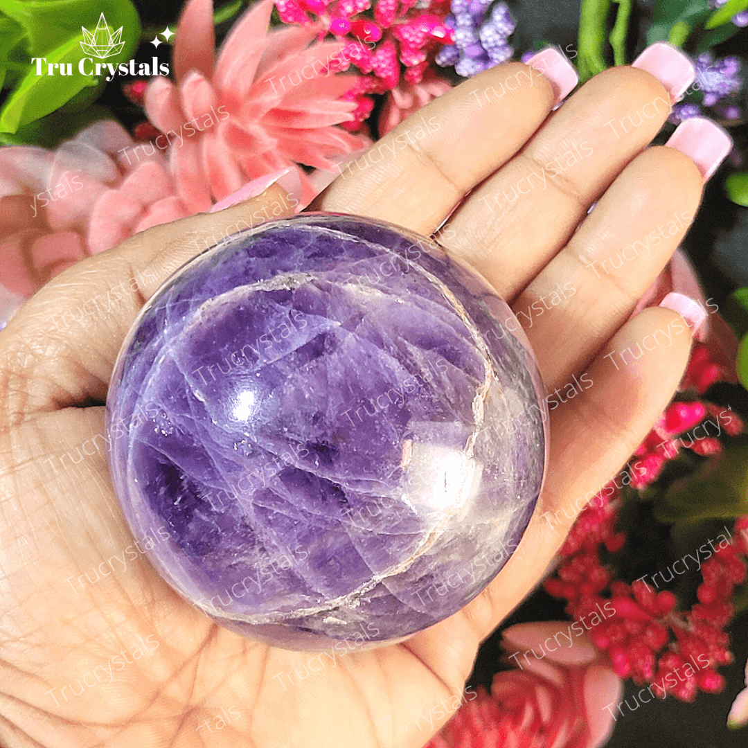 Amethyst Sphere / Ball - Stone of Energy healing