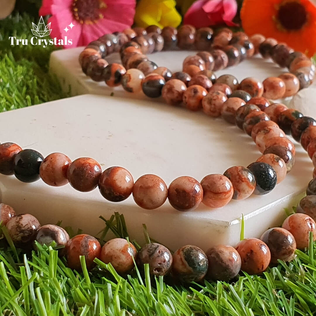 Fire Agate Japa Mala: To Rekindle the lost self-confidence