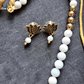 MALATI-Moonstone & Golden Hematite Necklace