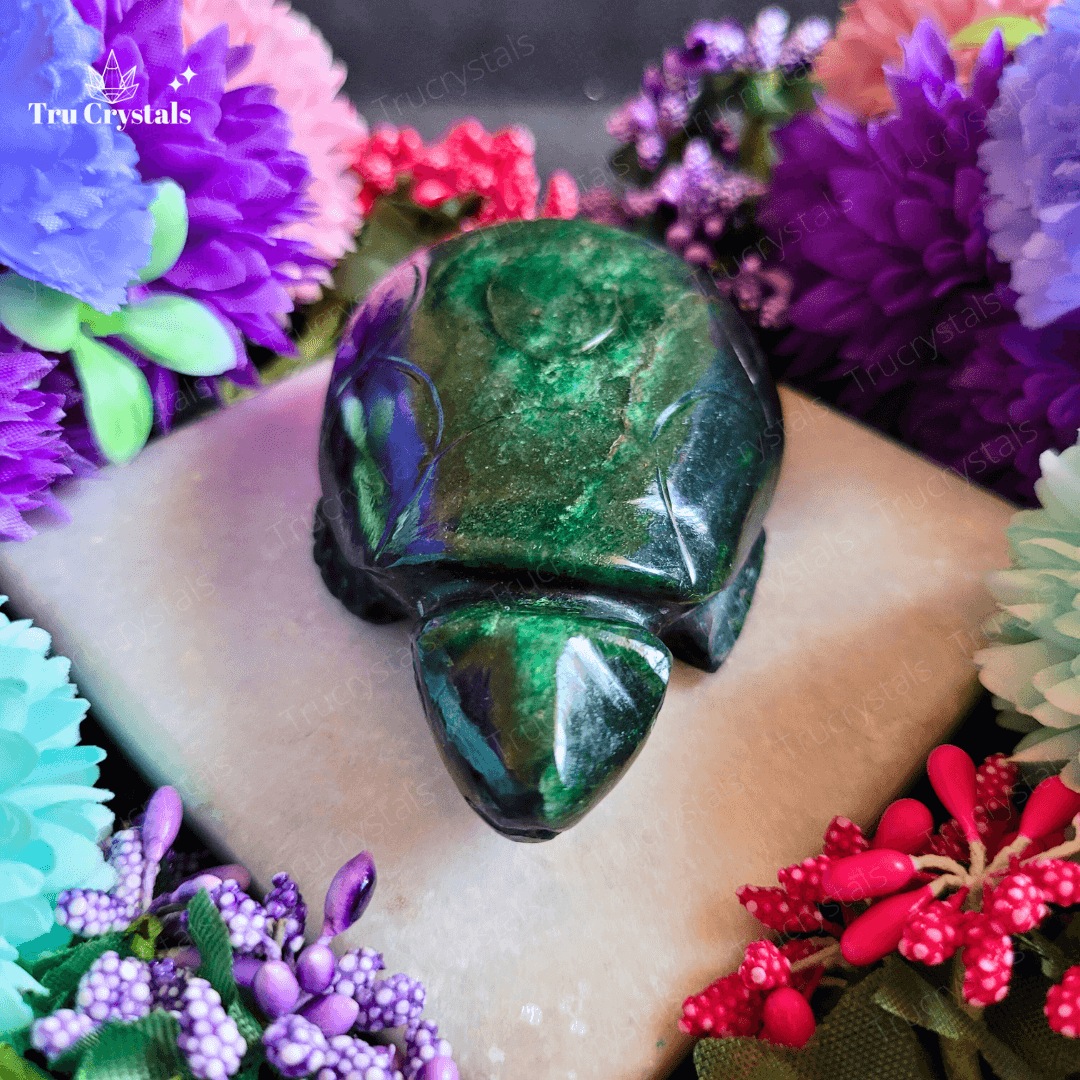 Green Jade Turtle For Prosperity (Certified)