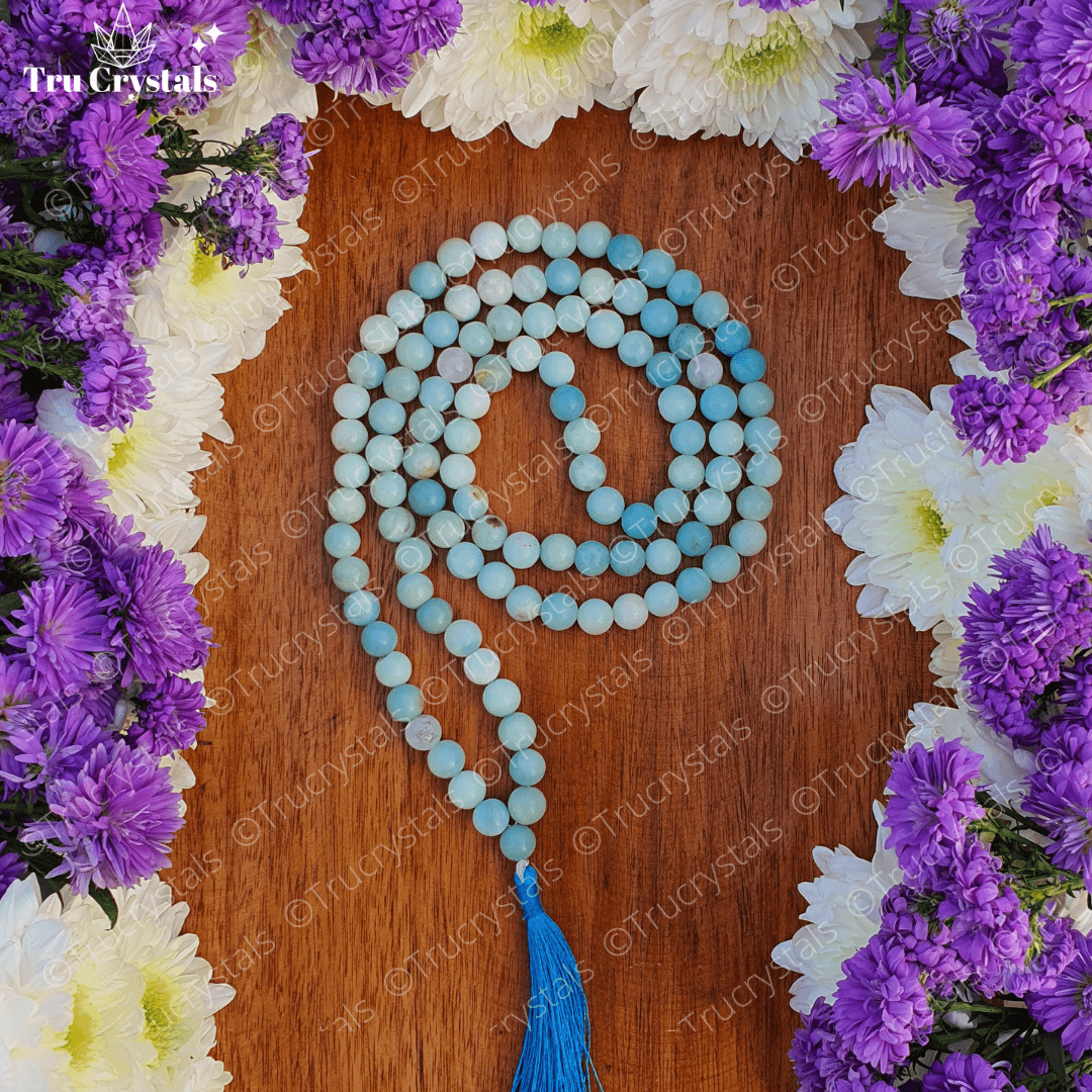 Amazonite Japa Mala: For Good Health