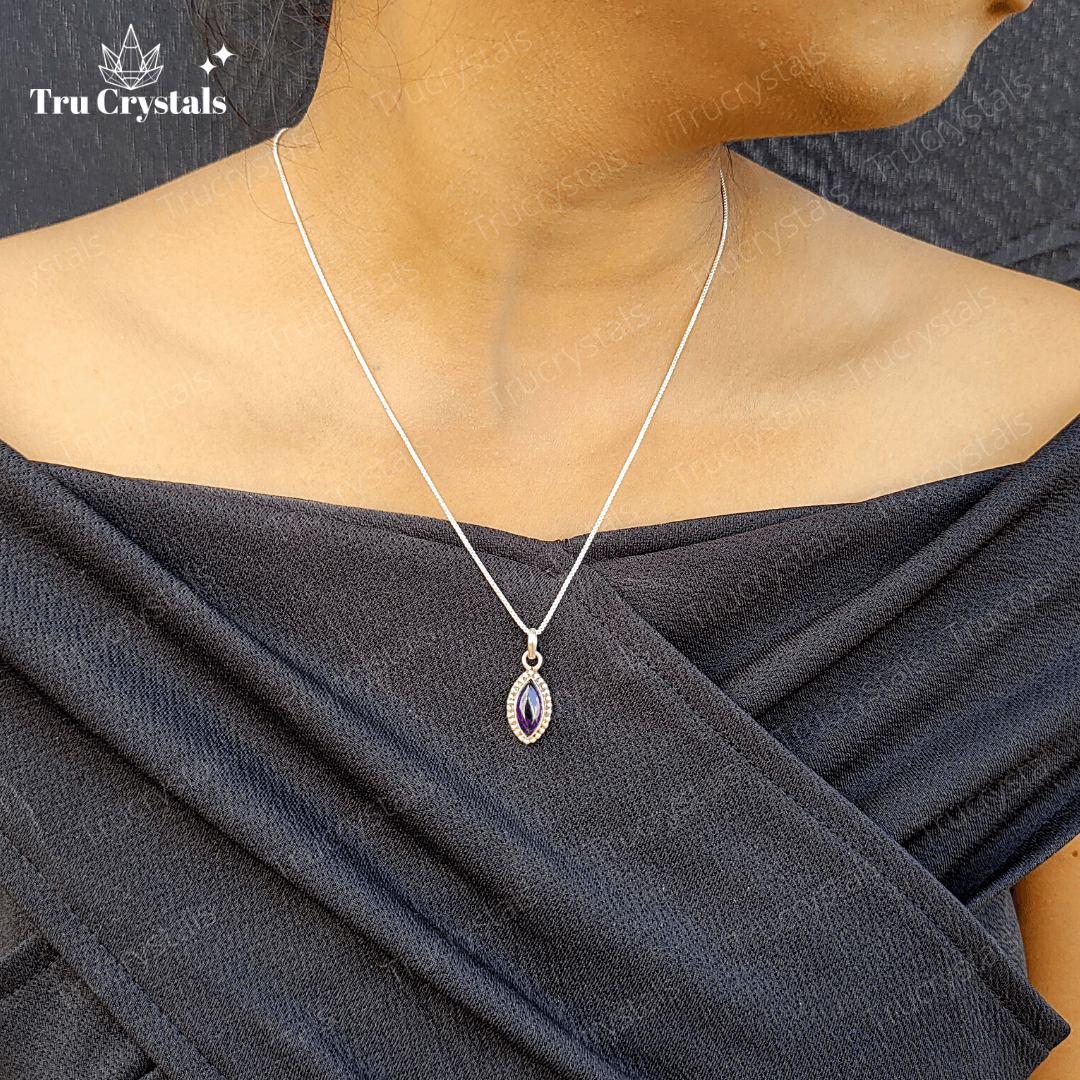 Sterling Silver Amethyst Pendant