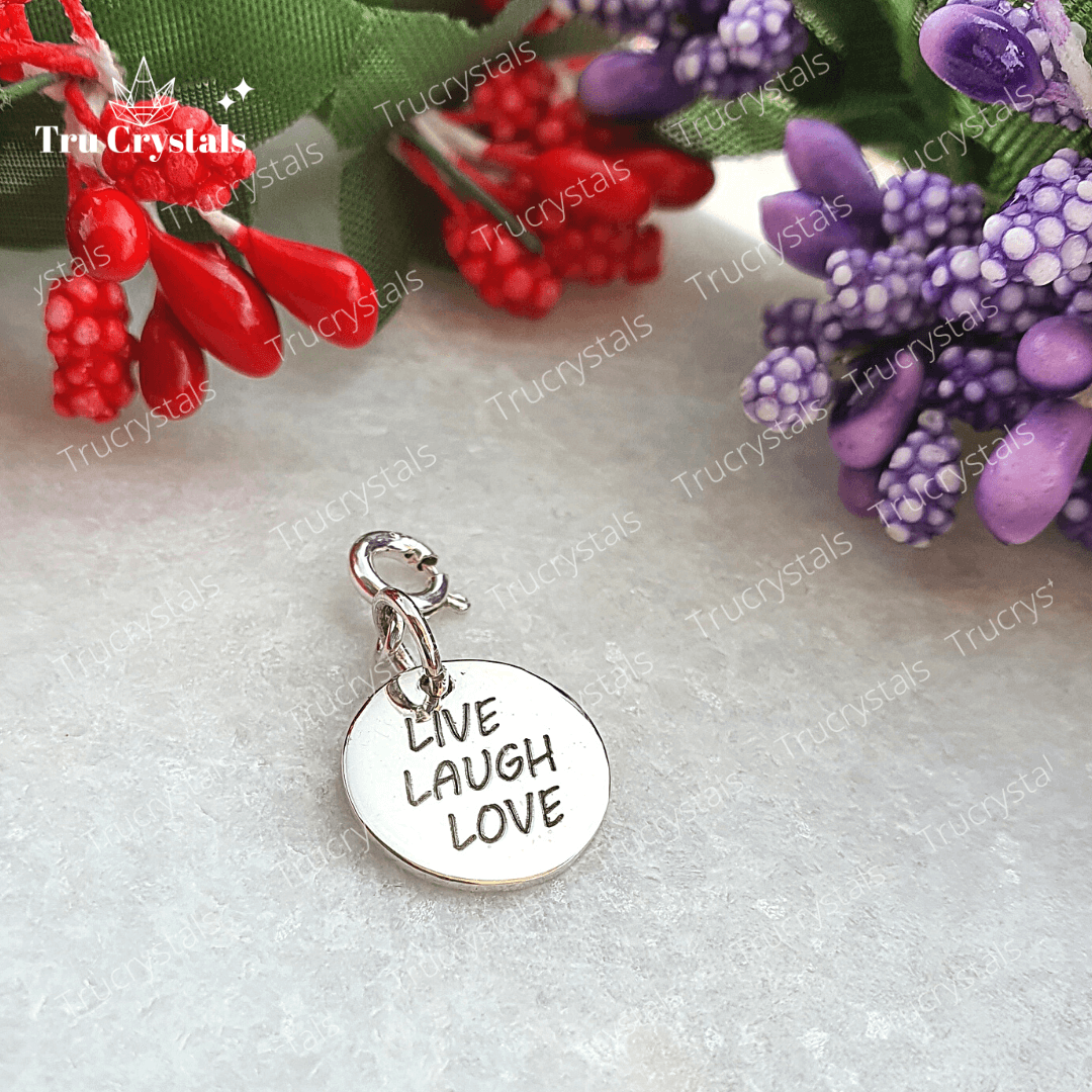 Inspiration charms 4( Live Laugh Love)