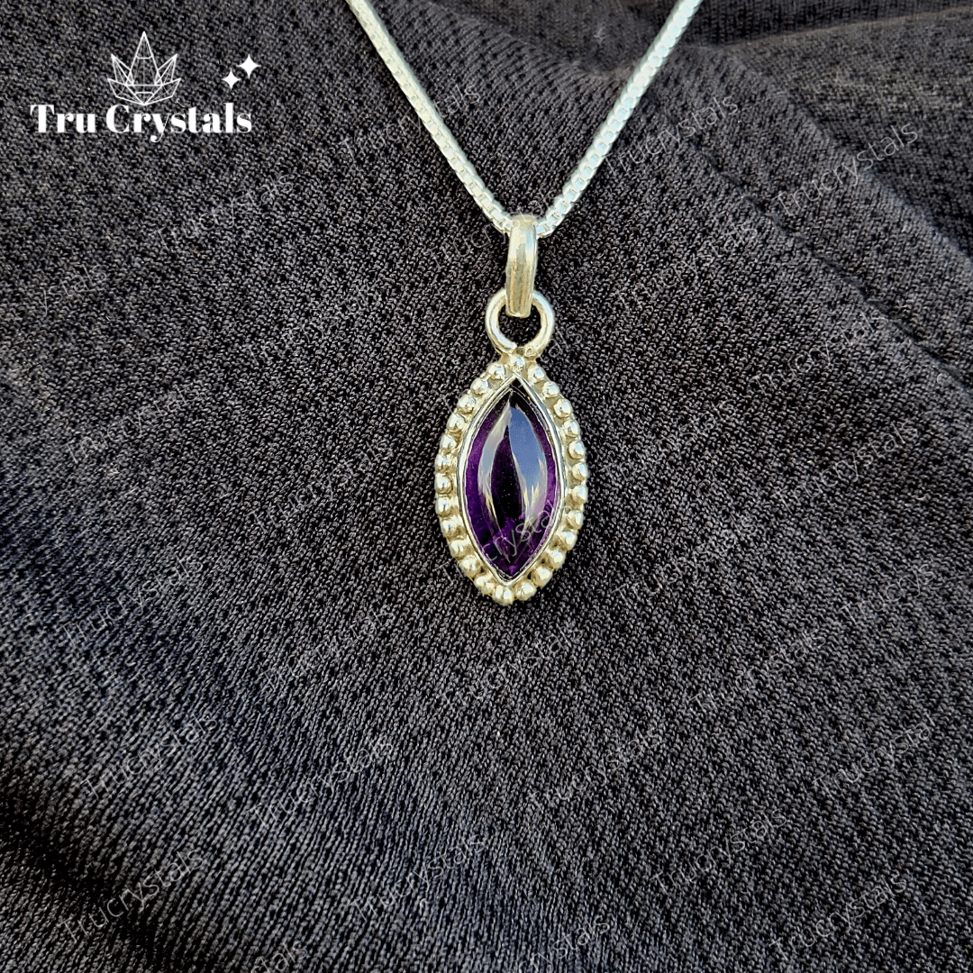 Sterling Silver Amethyst Pendant