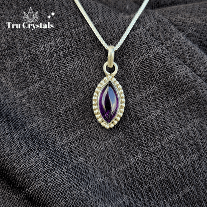 Sterling Silver Amethyst Pendant