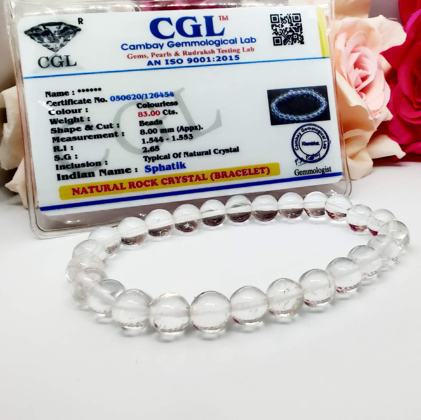 Clear Quartz Bracelet for Strength and Clarity