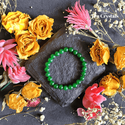 Green Jade Bracelet for Luck and Prosperity
